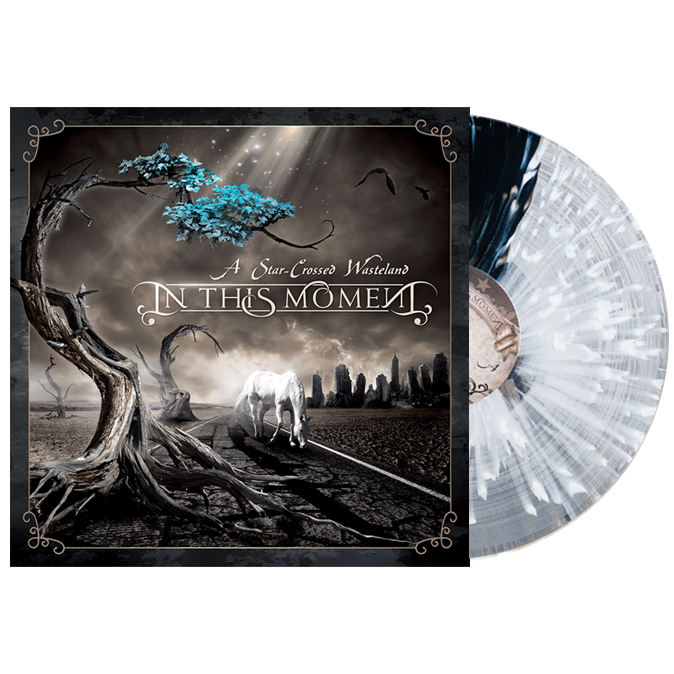 In This Moment - A Star-Crossed Wasteland LP (Clear / Black Split Splatter)