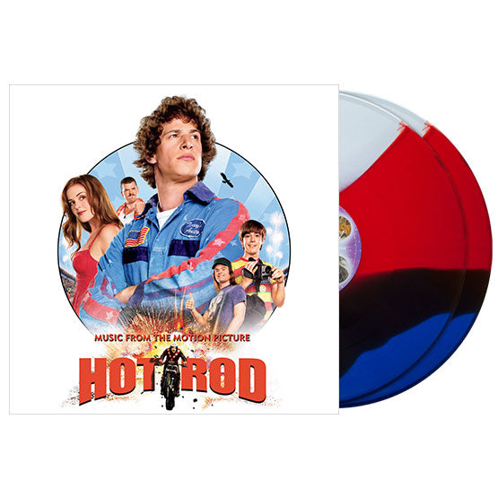 Hot Rod - OST 2xLP (Red / White / Blue)