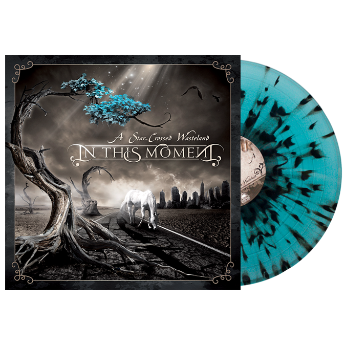 In This Moment - A Star-Crossed Wasteland LP (Aqua with Splatter)
