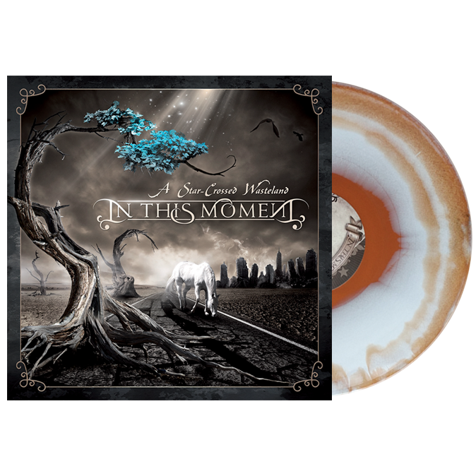 In This Moment - A Star-Crossed Wasteland LP (Bronze / White Haze)
